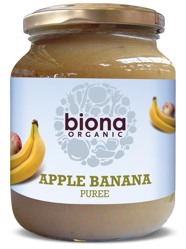 Apple & Banana Puree, Organic 350g (Biona) Healthy Supplies