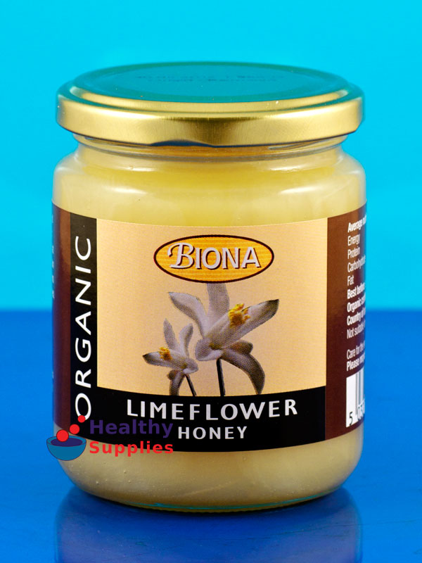 Biona Organic Limeflower Set Honey 340g Healthy Supplies
