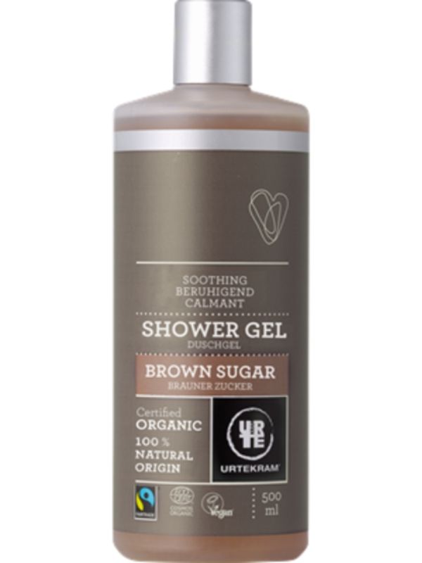 Brown Sugar Shower Gel, Organic 500ml (Urtekram) Healthy Supplies