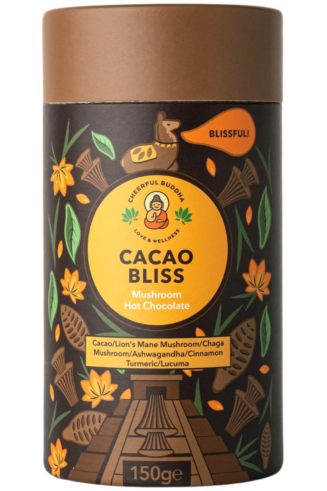 Cacao Bliss with Mushroom Extract 150g (Cheerful Buddha) Healthy Supplies