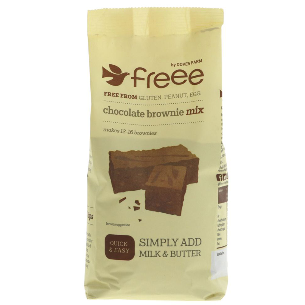 Gluten Free Chocolate Brownie Mix 350g (Freee by Doves Farm) Healthy