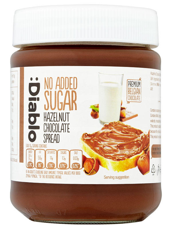 Hazelnut Chocolate Spread 350g (Diablo) ubicaciondepersonas.cdmx.gob.mx