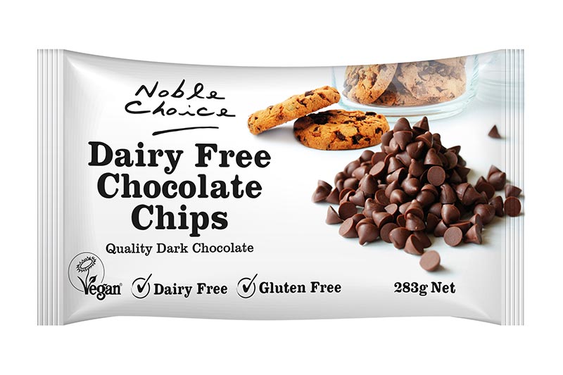 Dark Chocolate Chips, Dairy Free 283g (Eskal) HealthySupplies.co.uk