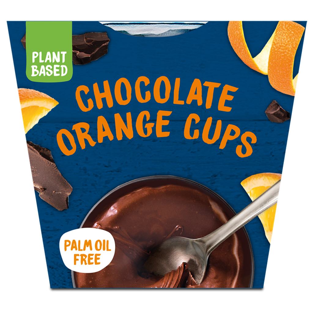 Dairy Free Chocolate Orange Cup 100g (The Coconut Collaborative