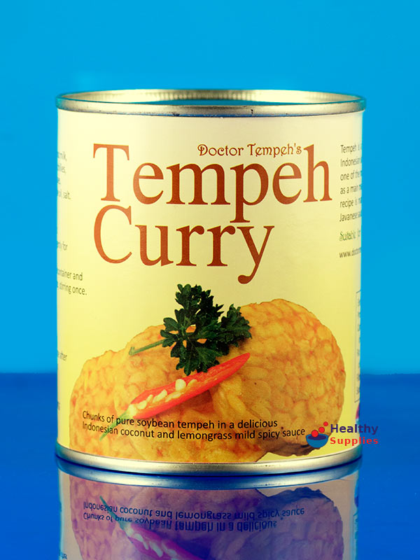 Tempeh Curry Lemongrass & Coconut 300g (Dr Tempeh) HealthySupplies.co.uk. Buy Online.