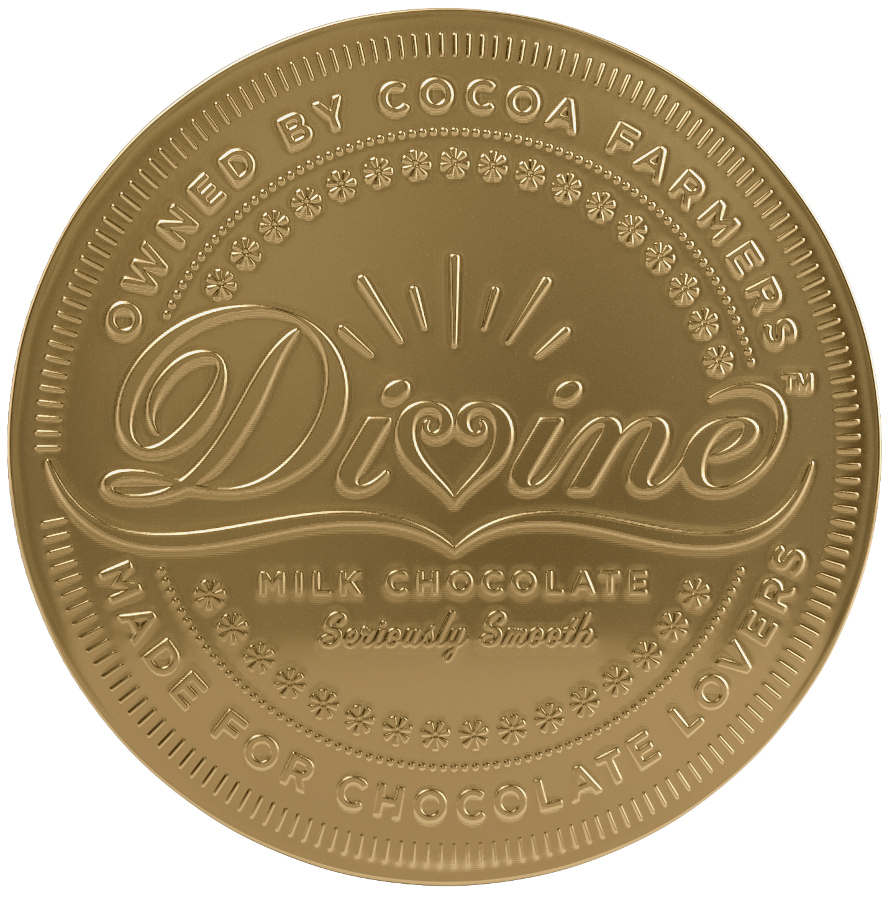 Fairtrade Giant Milk Chocolate Coin 58g (Divine) Healthy Supplies