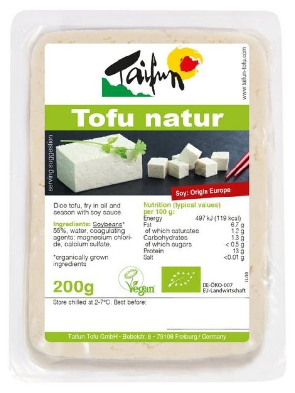 Organic Firm Tofu 200g (Taifun) Healthy Supplies