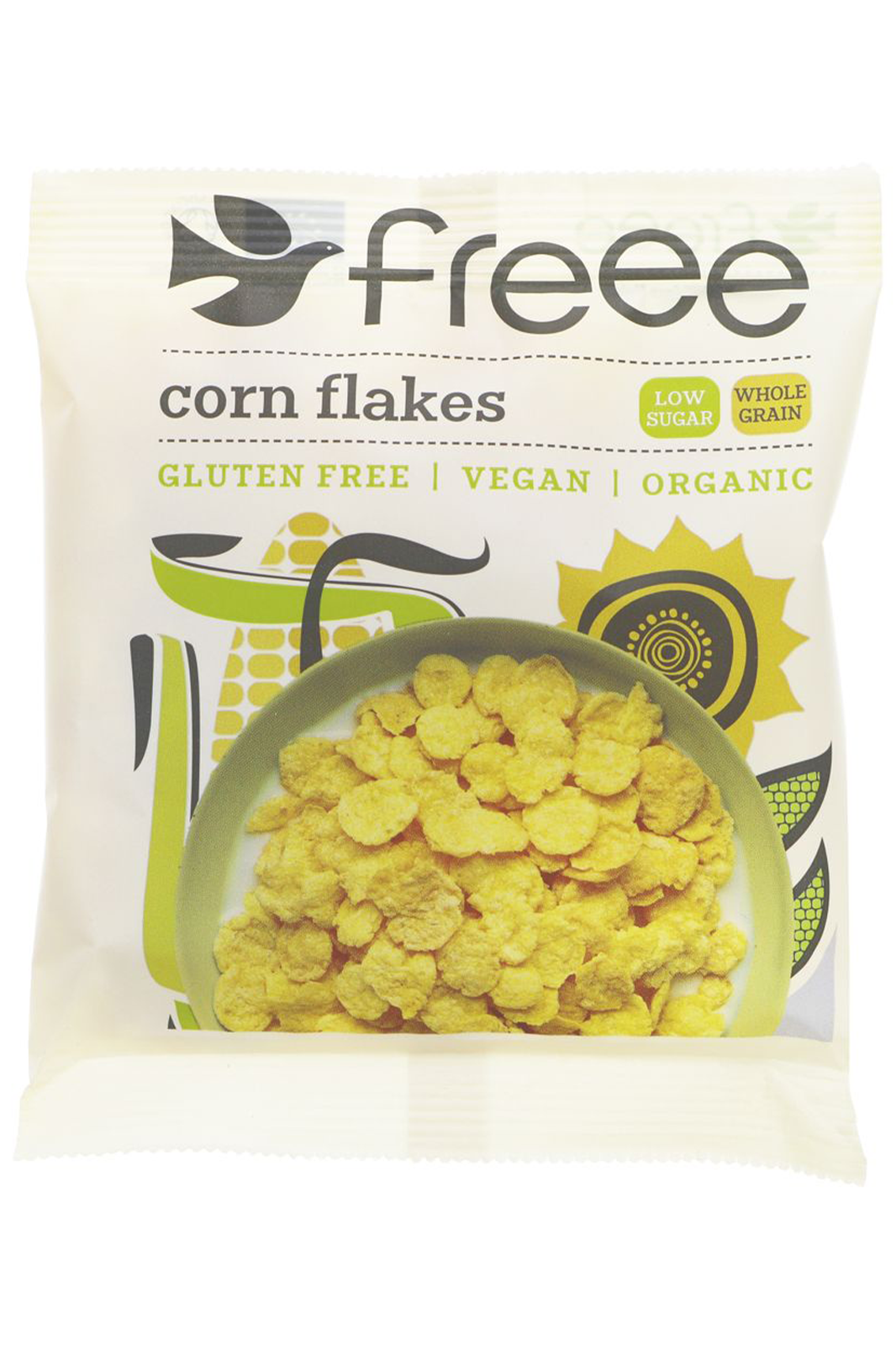Organic Gluten Free Corn Flakes 30g (Freee by Doves Farm) Healthy