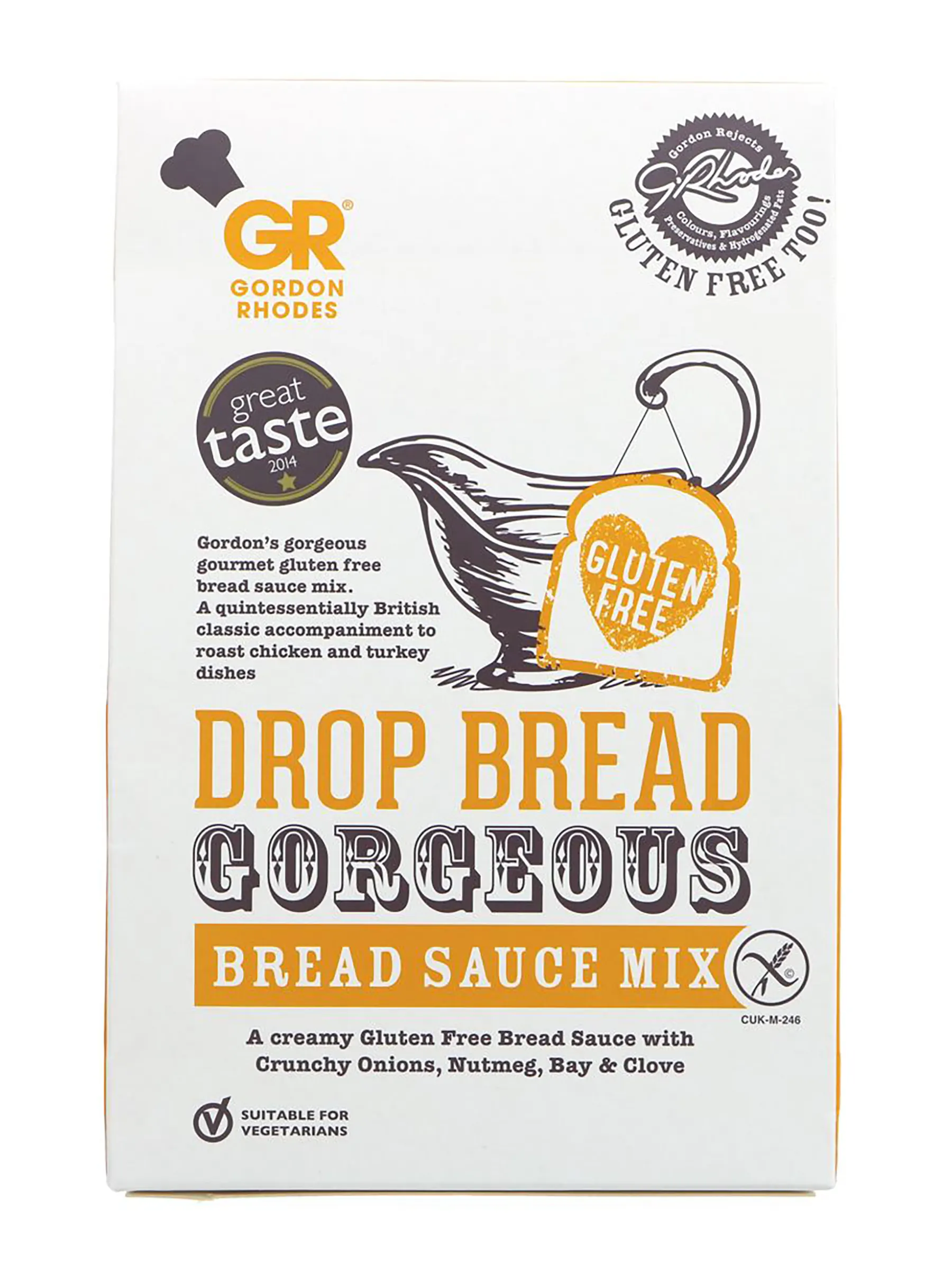 Gourmet Bread Sauce Mix 125g (Gordon Rhodes) Healthy Supplies