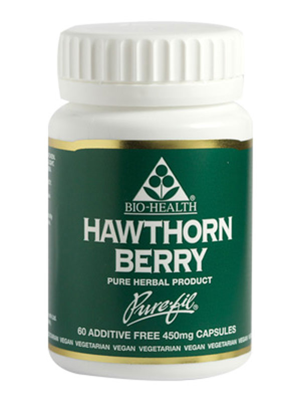 Hawthorn Berry 450mg, 60 Capsules (BioHealth) Healthy Supplies