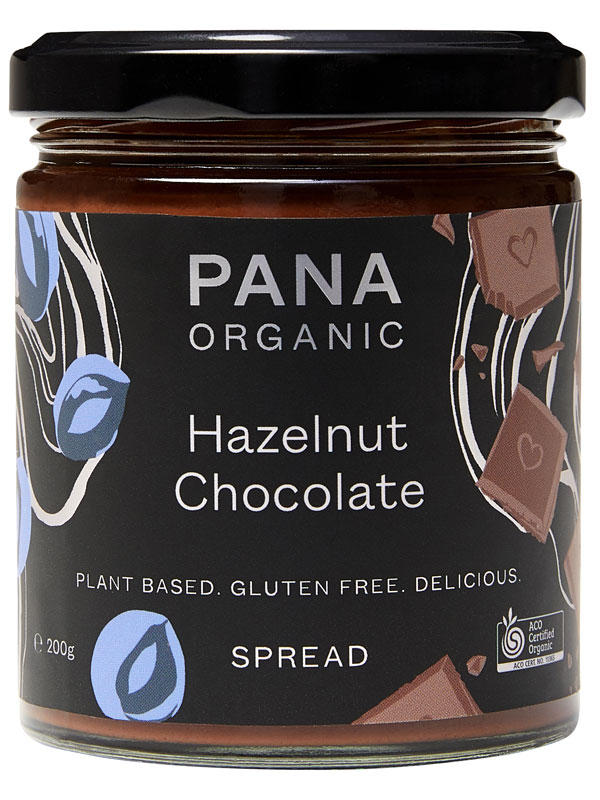 Organic Hazelnut & Chocolate Spread 200g (Pana Chocolate) Healthy Supplies