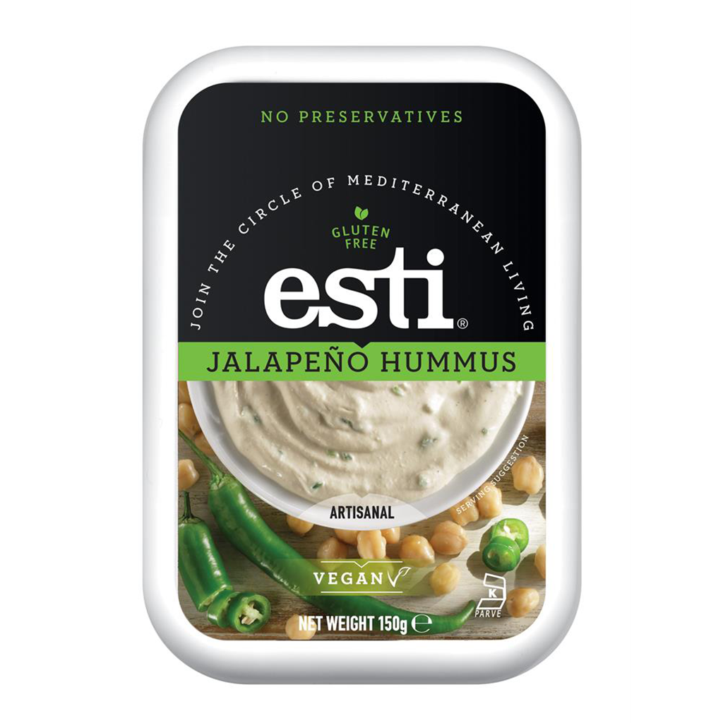 Jalapeno Hummus 150g (Esti) Healthy Supplies