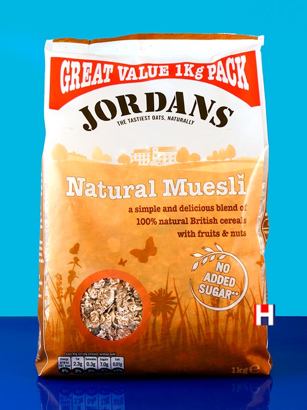 Natural Muesli 1kg (Jordans) Healthy Supplies