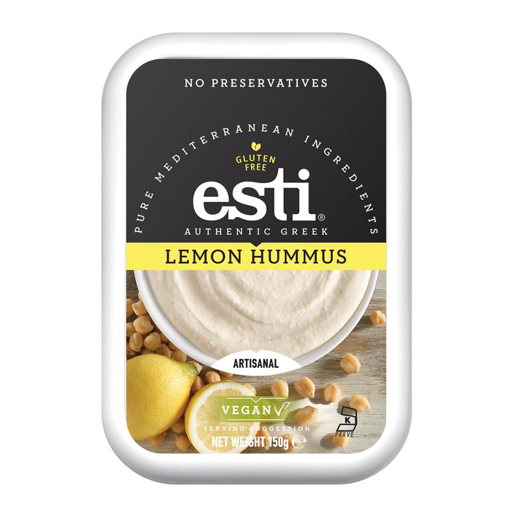 Lemon Hummus 150g (Esti) Healthy Supplies