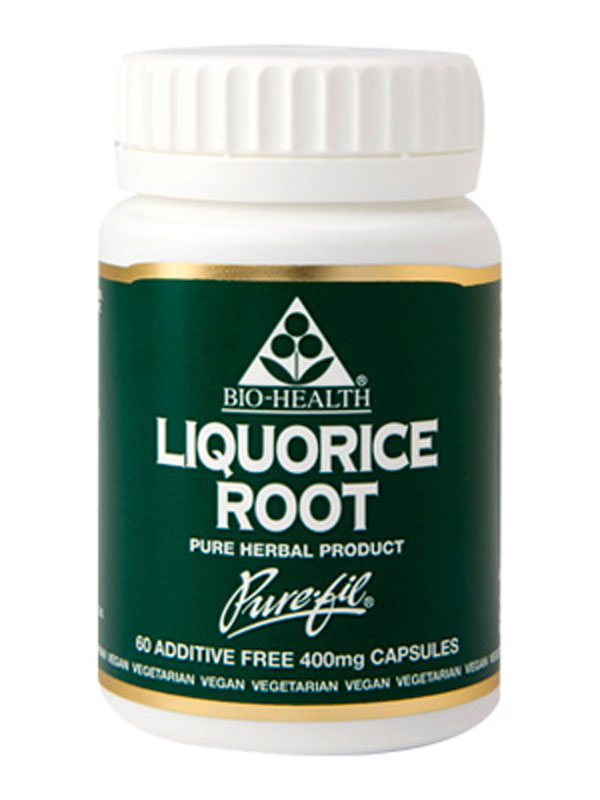 Liquorice Root, 60 Capsules (BioHealth) Healthy Supplies