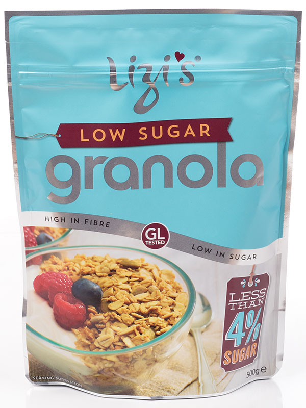 Low Sugar Granola 500g (Lizi's) Healthy Supplies