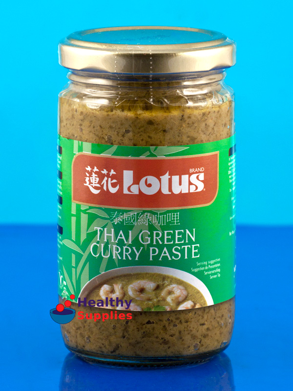 Lotus Thai Green Curry Paste 210g HealthySupplies.co.uk