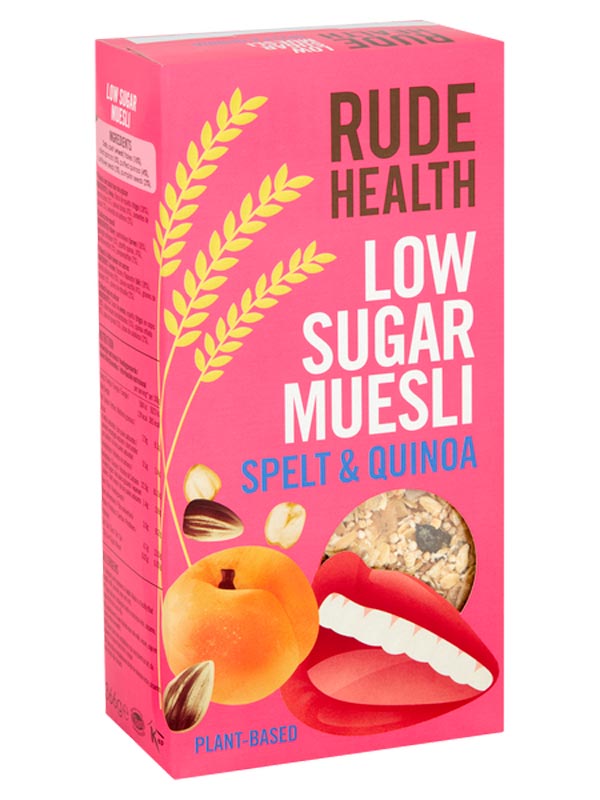 Low Sugar Muesli 366g (Rude Health) Healthy Supplies