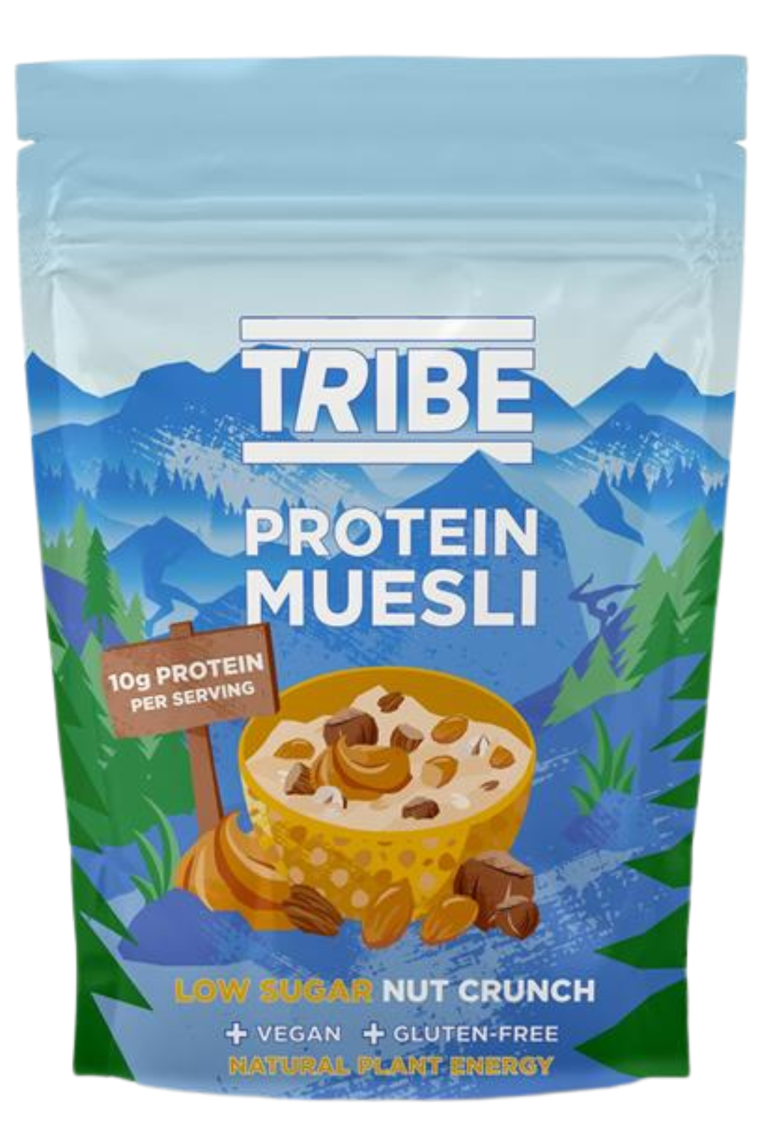 Low Sugar Nut Crunch Protein Muesli 400g (Tribe) Healthy Supplies