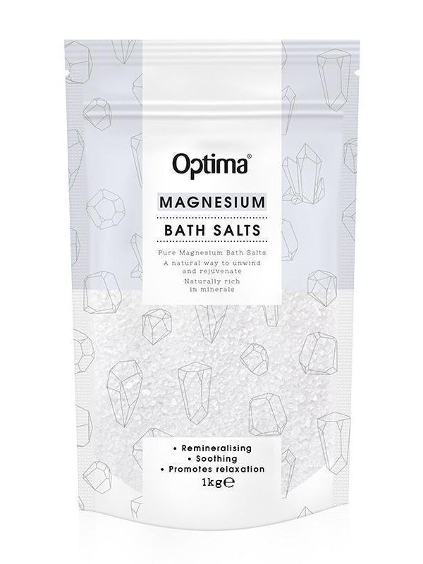 Magnesium Bath Salts 1kg (Optima) Healthy Supplies