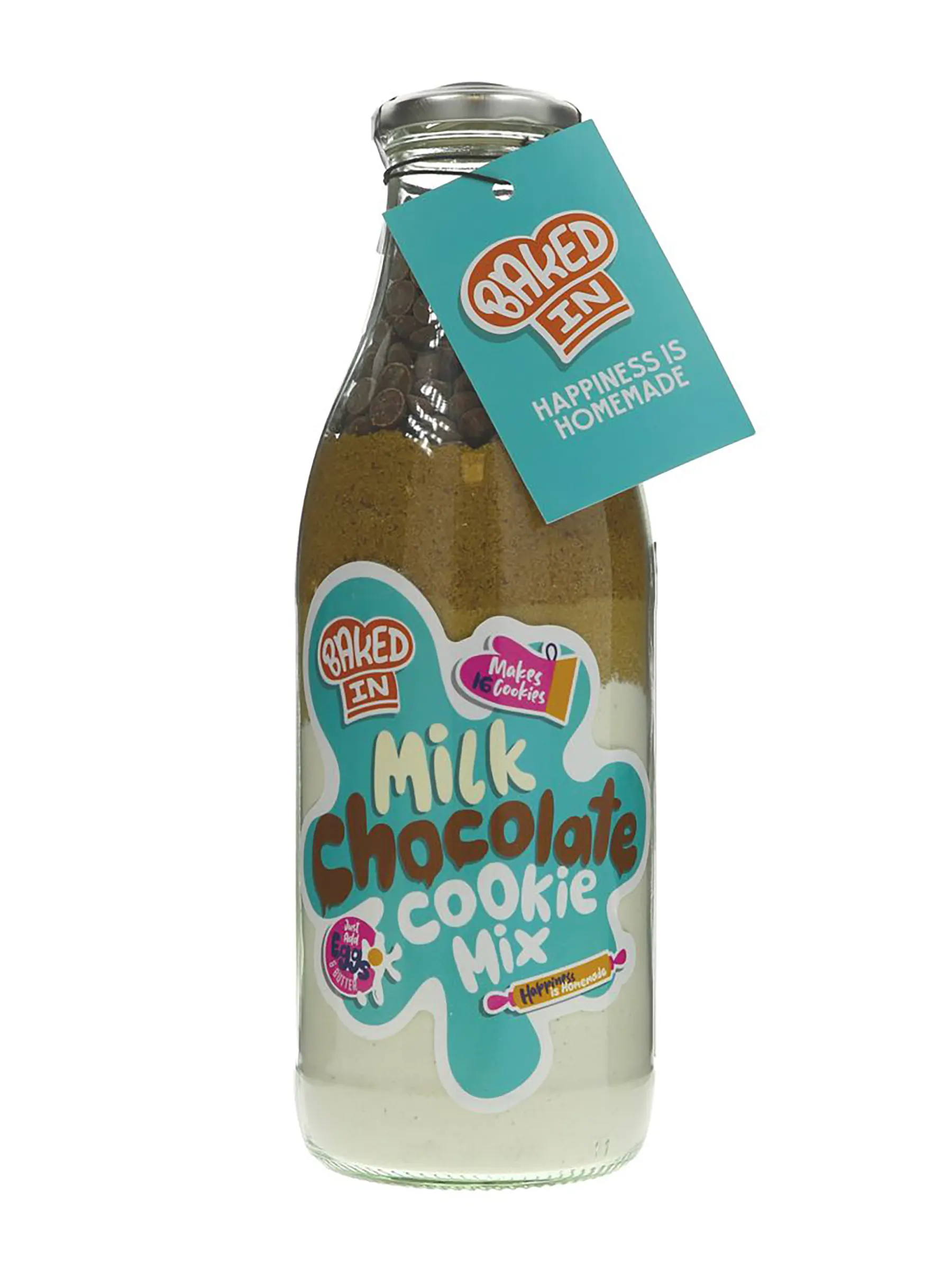 Milk Chocolate Cookie Mix 755g (Bakedin) Healthy Supplies