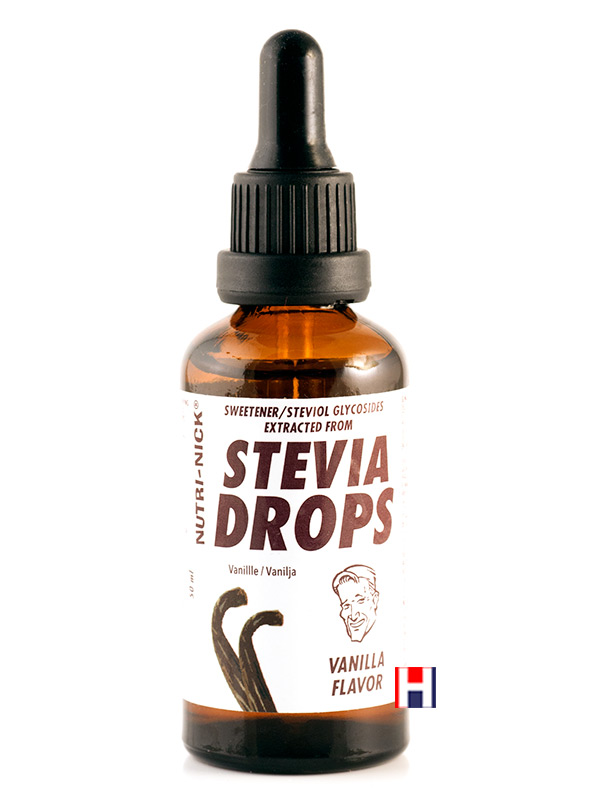 Vanilla Stevia Drops 50ml (Nutri Nick) Healthy Supplies