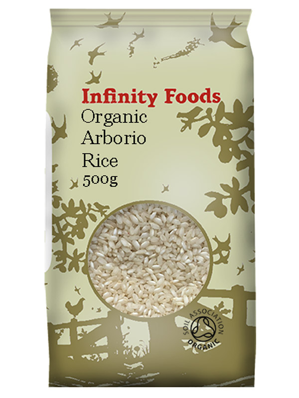 Arborio Rice, Organic 500g (Infinity Foods) Healthy Supplies