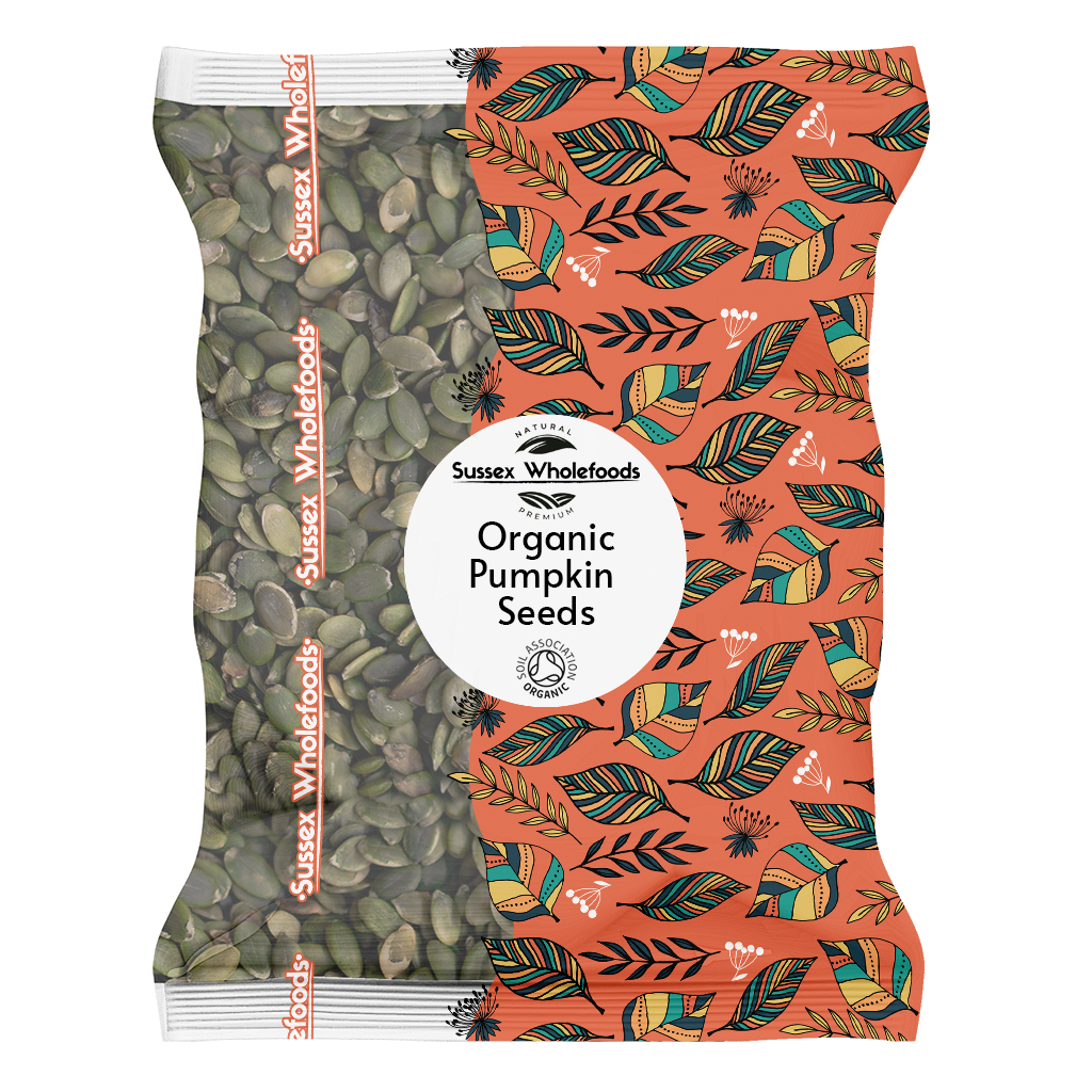 Organic Pumpkin Seeds 2kg (Sussex Wholefoods) Healthy Supplies
