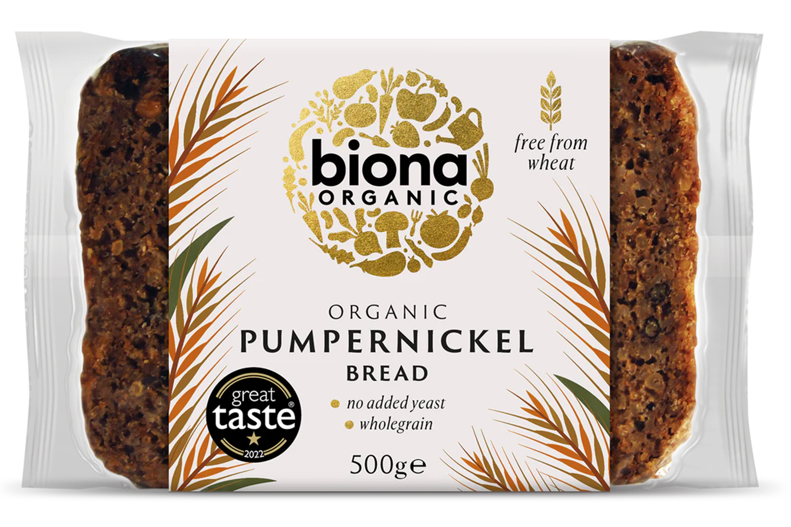 Organic Pumpernickel Bread 500g (Biona) Healthy Supplies