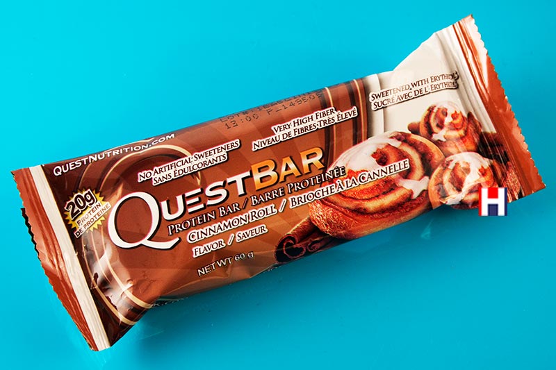Cinnamon Roll Protein Bar 60g (Quest Nutrition) Healthy Supplies