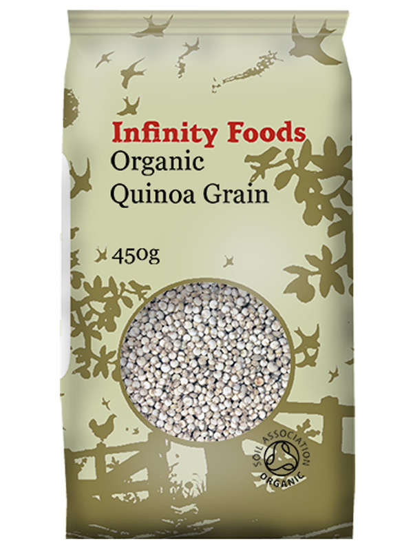 Whole Quinoa, Organic (Infinity Foods) 450g Healthy Supplies