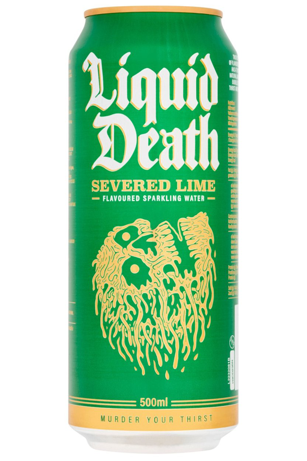 Severed Lime Sparkling Water 500ml (Liquid Death) Healthy Supplies