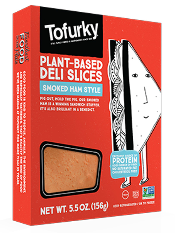 Smoked Ham Style Deli Slices 156g (Tofurky) Healthy Supplies