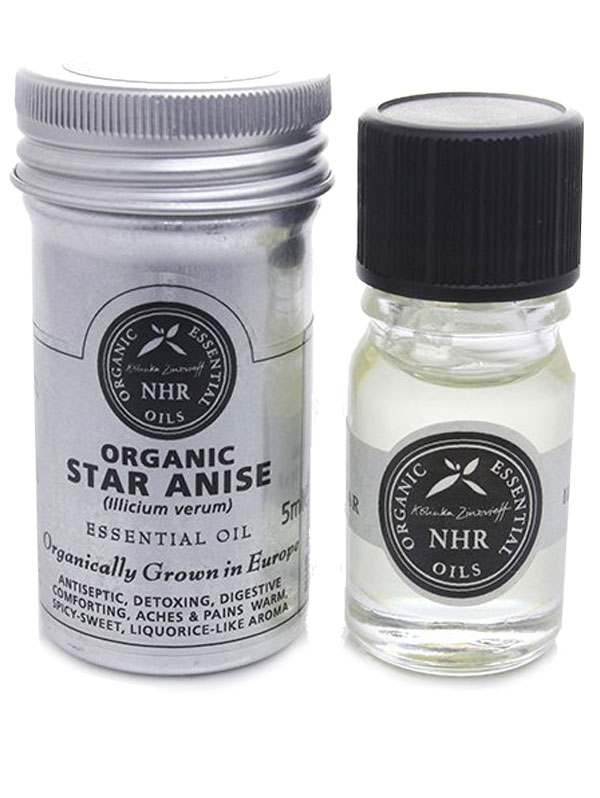 Organic Food Grade Star Anise Oil 5ml (NHR Organic Oils) Healthy Supplies