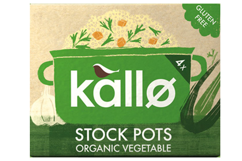 Organic Vegetable Stock Pots 96g (Kallo) Healthy Supplies
