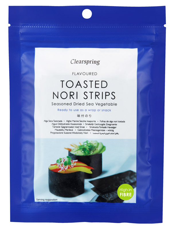 Nori Sheets, Toasted, 17g (Clearspring) Healthy Supplies