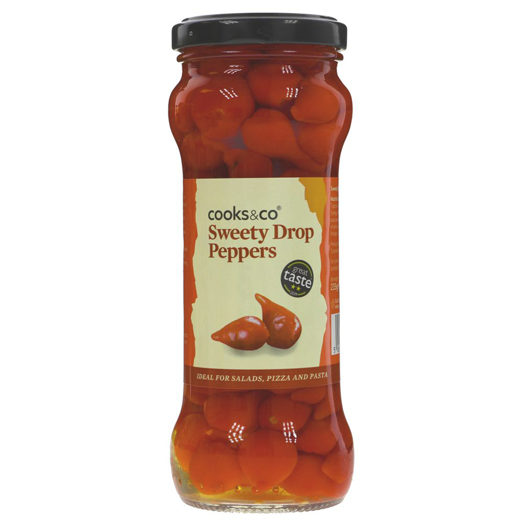 Sweety Drop Peppers 235g (Cooks and Co) Healthy Supplies