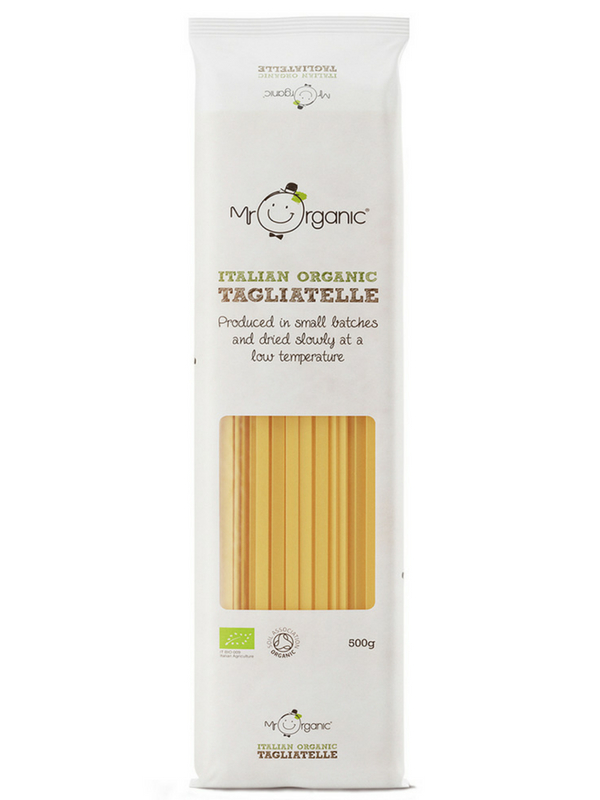 Tagliatelle Pasta, Organic 500g (Mr Organic) Healthy Supplies