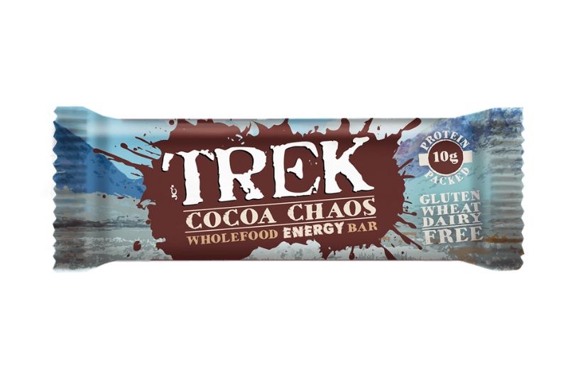Cocoa Chaos Protein Bar 55g (Trek) | Healthy Supplies