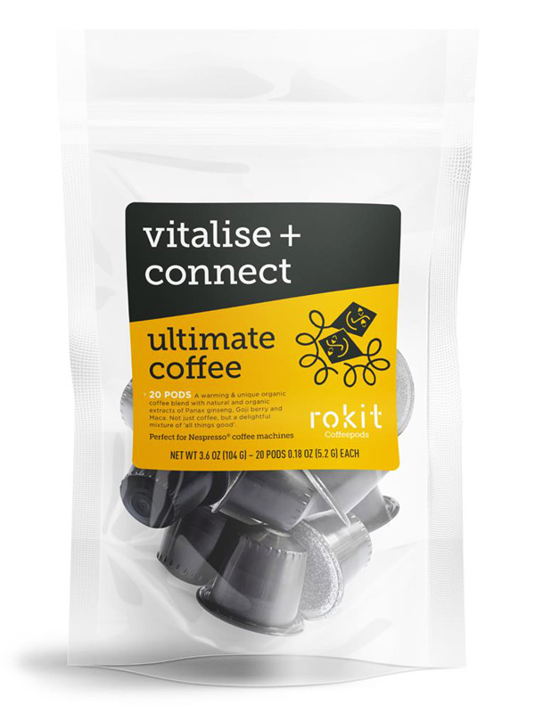 Ultimate Coffee Nespresso Compatible Pods 20 Pods (Rokit Pods
