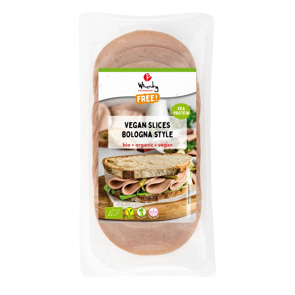 Organic Vegan Slices Bologna Style 80g (Wheaty) Healthy Supplies