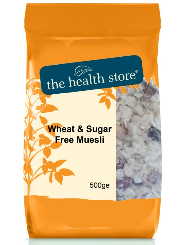 Wheat & SugarFree Muesli 500g (THS) Healthy Supplies