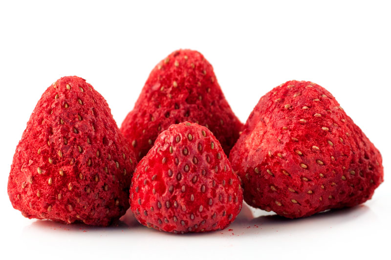 Organic Freeze Dried Strawberries 100g (Sussex Wholefoods)