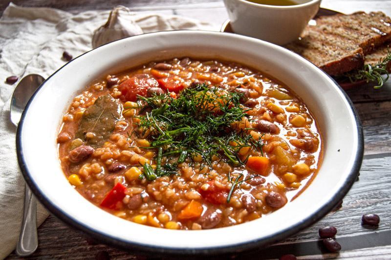 Rice & Red Bean Soup