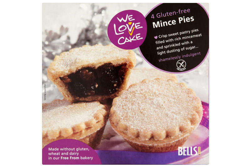 Gluten-Free Mince Pies 220g (Bells of Lazonby)