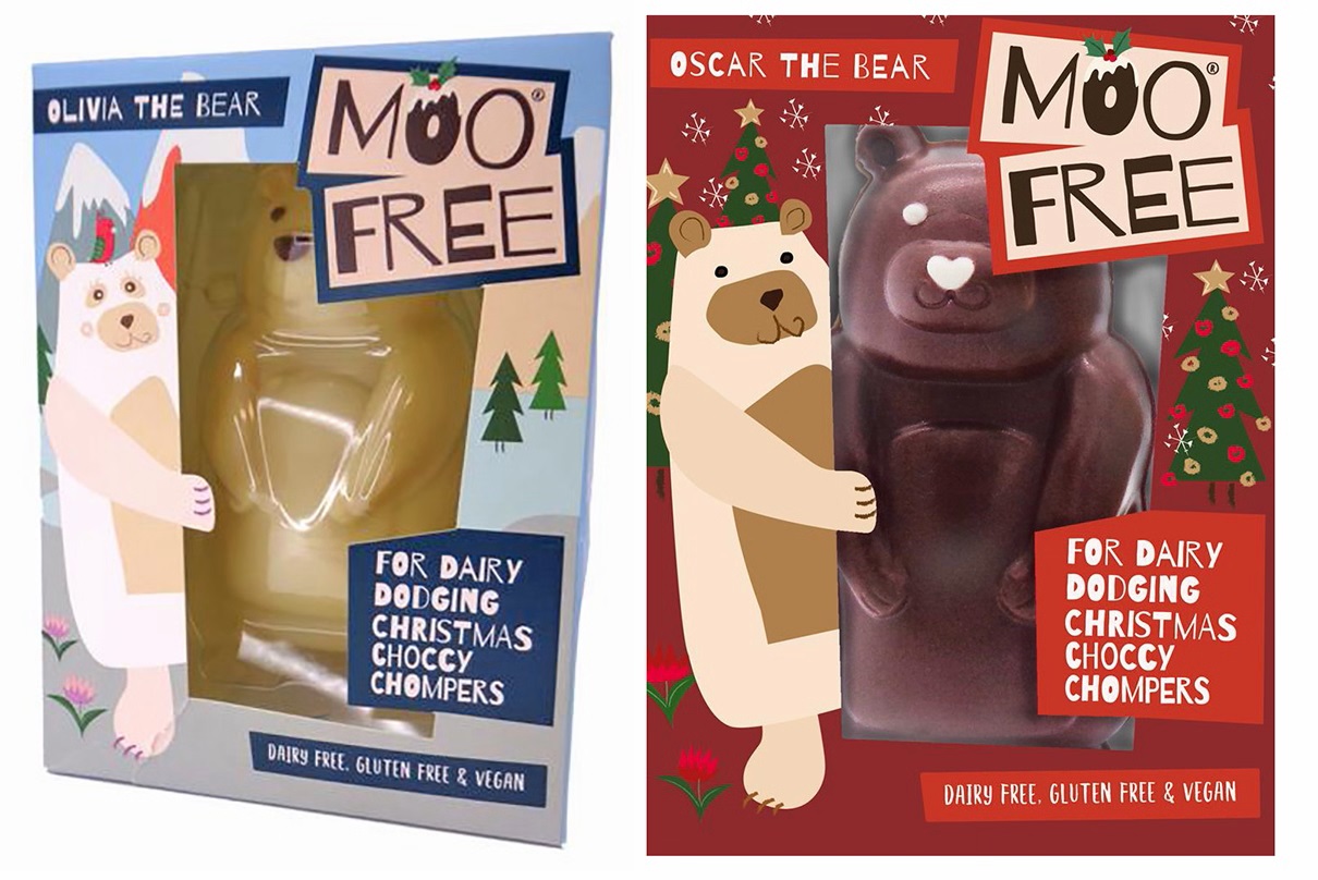 Olivia The Bear and Oscar The Bear (Moo Free)