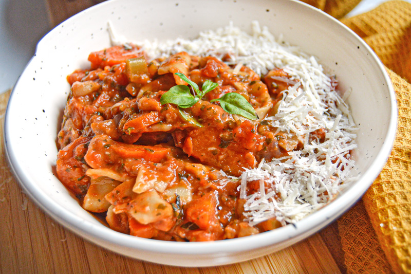 Pasta e Fagioli (Creamy Bean Pasta)