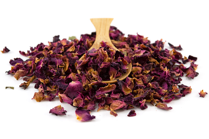 8. Sussex Wholefoods Red Rose Petals