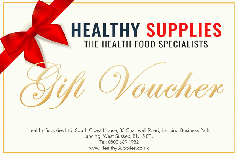 Healthy Supplies gift vouchers