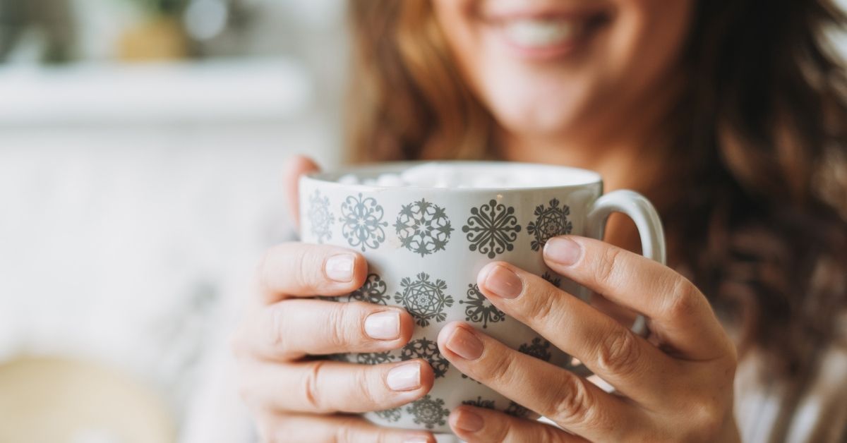 Start your day with a warming mug of hot water with lemon